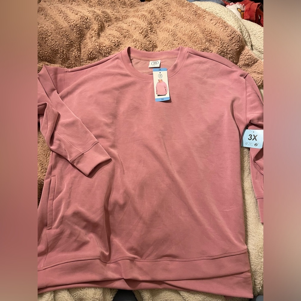 NWT SAGE Collective Plus Size Loungewear/Activewear Sweatshirt